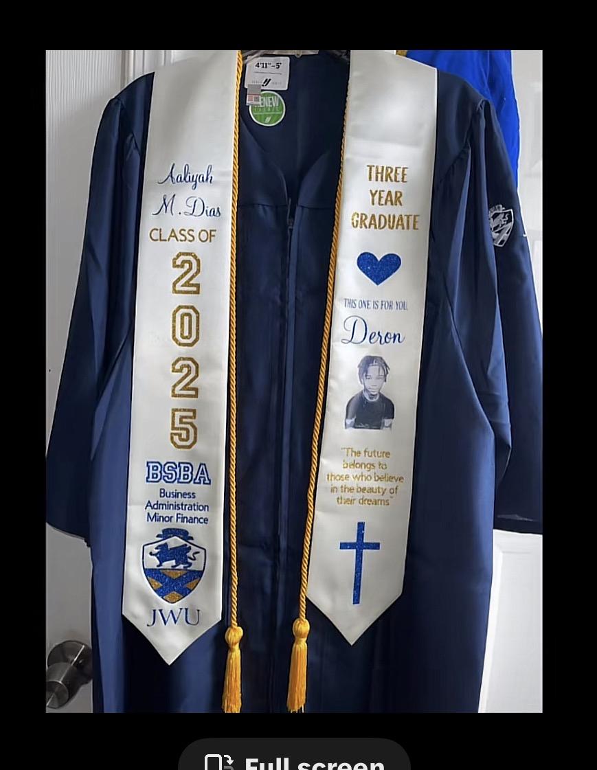 Custom Graduation Stole