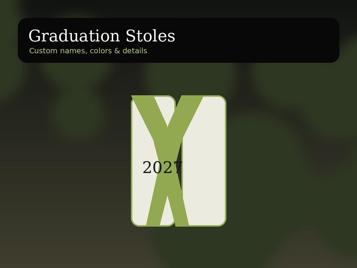 Graduation & Personalized Details